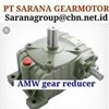 amw gearbox motor pt sarana gear motor amw gear reducer-1