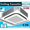 ac 5pk daikin cassette round flow 5 pk : fcnq42mv14+rnq42my14-7