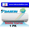 ac 1 pk daikin split inverter smile curve : ftkc25nvm4+rkc25nvm4-7