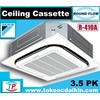 ac 3.5 pk daikin cassette round flow : fcnq30mv14+rnq30my14-7