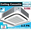 ac 2.5 pk daikin cassette round flow : fcnq21mv14+rnq21mv14-7