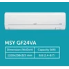 mistubishi inverter msy gf24va