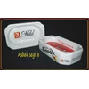 asbak rokok keramik segi 8