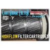 pfi xpro-s6-6020v high flow stainless steel 316 filter cartridge