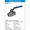 mdt - 2 pcs ball valve, full bore