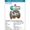 ball matic - pneumatic flange ball valve - single acting