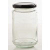 330ml botol toples beling jar (kaca) : bulat & silinder-2