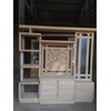 buffet partisi minimalis 4 laci