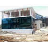 pemasangan curtain wall kaca stopsol & acp -1