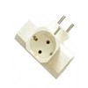 stecker t np putih tiga lubang