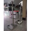 bracket tv stand stainless steel aksesoris tv