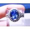 unheted natural blue sapphire female ring (code: sf639)-3