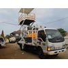 service truck with hydraulic scissor lift-2