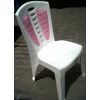 kursi makan plastik kombinasi putih pink 208 tc napolly