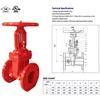gate valve os & y - ul fm 200 psi - type flanged end-1
