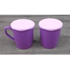 gelas tutup atau mug plastik warna ungu golden sunkist mok 7008-3
