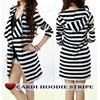 cardi stripe hodie