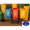 tempat sampah fiberglass/tempat sampah jenis bulat 50 liter-1