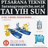 kincir angin tai yih sun paddle wheel pump pt sarana teknik