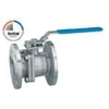 bee- flanged ball valves in stainless steel (two-piece housing )