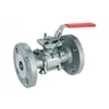 tecofi – bs 6260 3 pcs st.steel ball valve- full bore flanged pn 40