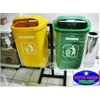 tempat sampah fiberglass / tempat sampah organik non organik-1