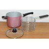 panci deep multi fryer aluminium warna-1