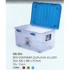 box container ( cliplock ) bening + putih taiwan-2