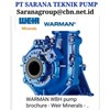 pump pt sarana teknik pump submersible slurry warman weir paump