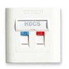 faceplate rosenberger 1-port rj45