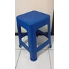 kursi plastik biru atau bangku bakso anyaman 3y3 napolly