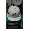 sablon helm proyek/hotprint logo helm safety-7