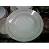 piring batu porselen polos lis emas royal alfred white golden line-6