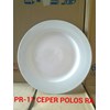 piring batu porselen polos lis emas royal alfred white golden line-7