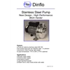 dinflo stainless steel pump dfcs-3