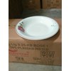 piring batu porselen polos lis emas royal alfred white golden line-4