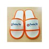 sandal spon putih hotel list orange 4mm