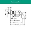 hansgrohe keran air focus shower mixer exposed installation-2