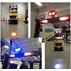 lampu sorot fork lift led light blue round spot 12-80vdc - top quality-1