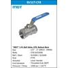 mdt | bv1et-cf8 | 1-pc ball valve, cf8, reduce bore-1