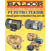 pt petro teknik distributor baldor agent ac motor baldor explosion proof motor indonesia