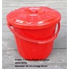 ember plastik atau timba 2.5 galon warna merah merk boss-1