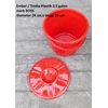 ember plastik atau timba 2.5 galon warna merah merk boss-2