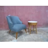 kursi tamu / sofa single dengan meja