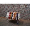 kerajinan kayu cabinet/meja bombay warna warni