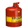 justrite 7150100 type i steel safety can