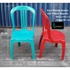 kursi plastik surabaya 101 f merk napolly warna hijau merah
