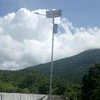 lampu jalan tenaga surya 2 in 1 50 watt murah surayaba