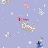 wallpaper anak / wallpaper dinding / mickey mouse ungu-1