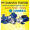 sel lowara pump gear centrifugal pt sarana teknik pump pompa